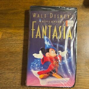 Walt Disney Masterpiece FANTASIA ORIGINAL VHS Movie.
